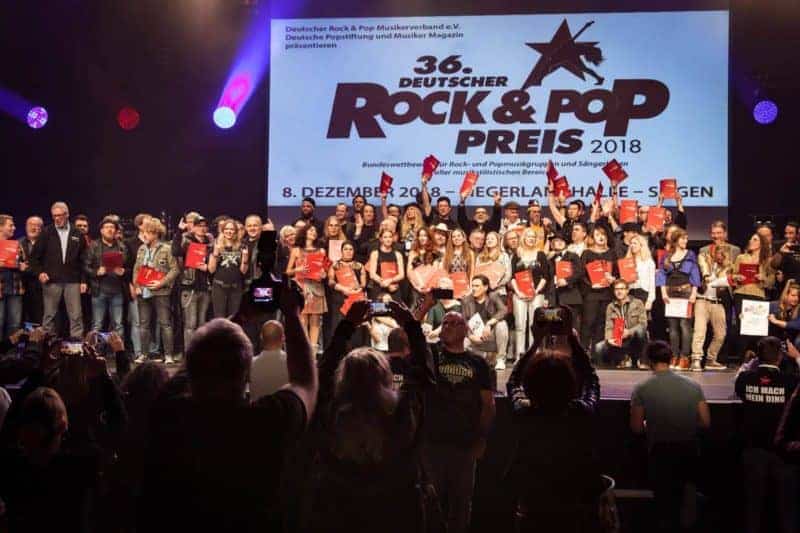 Alle Gewinner des 36. Deutschen Rock & Pop Preises