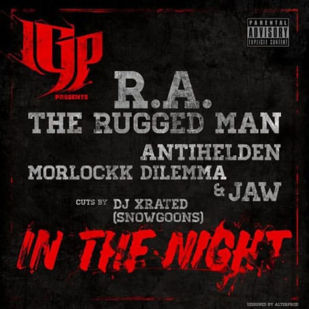 LGP ft R.A. The Rugged Man, Antihelden, Morlockkk Dilemma, JAW - In the night Cover