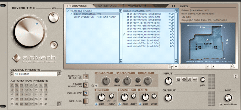 Kammerhall Plugin Altiverb