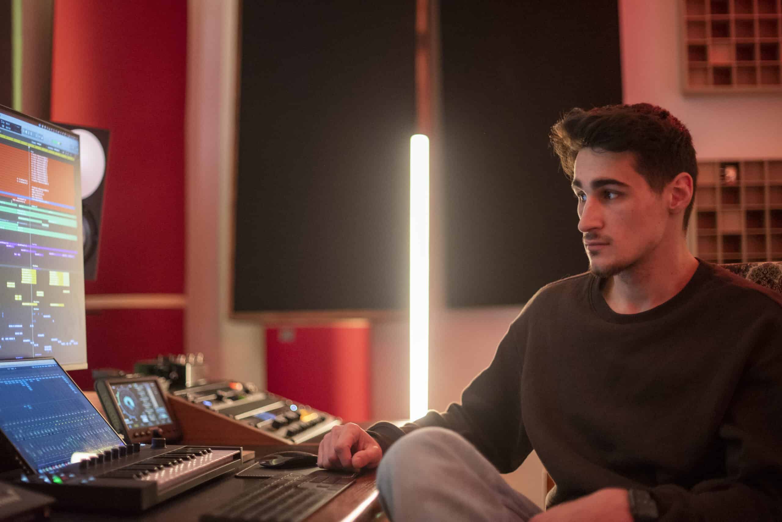 Tonstudio Bamberg Daniel am Mixing