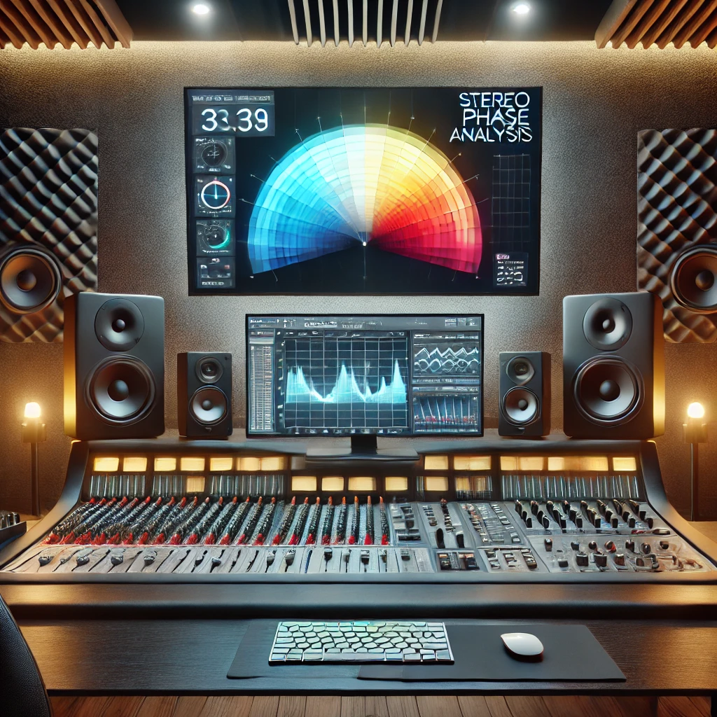 Goniometer im Tonstudio