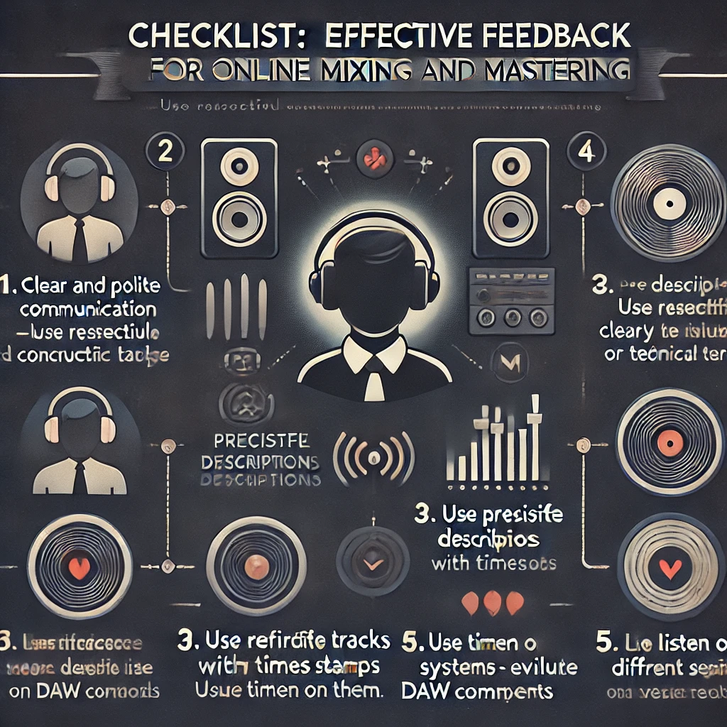 Mixing, Mastering Feedback Grafik
