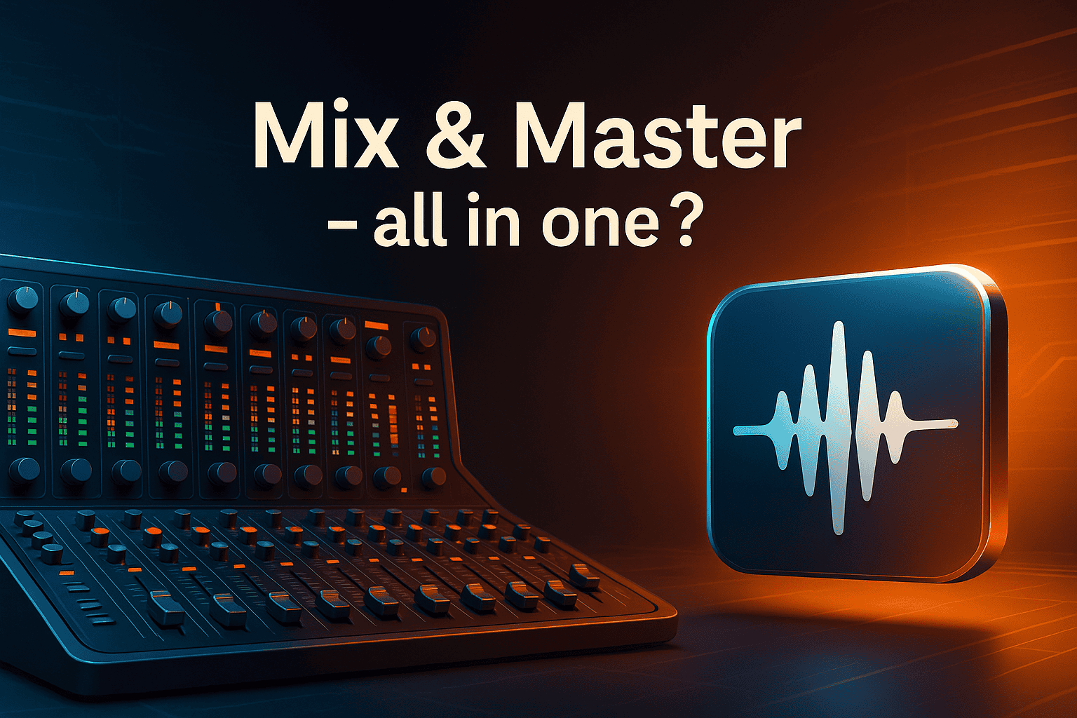Audio Restauration – Mix_Master_gleichzeit_machen