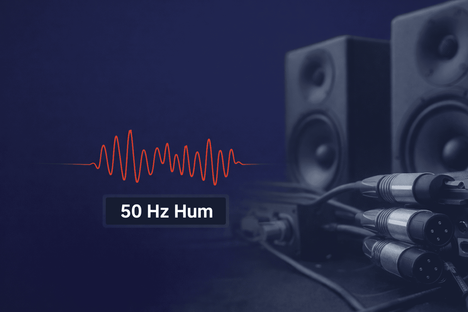 50 Hz Hum (Brummen) im Audiosignal