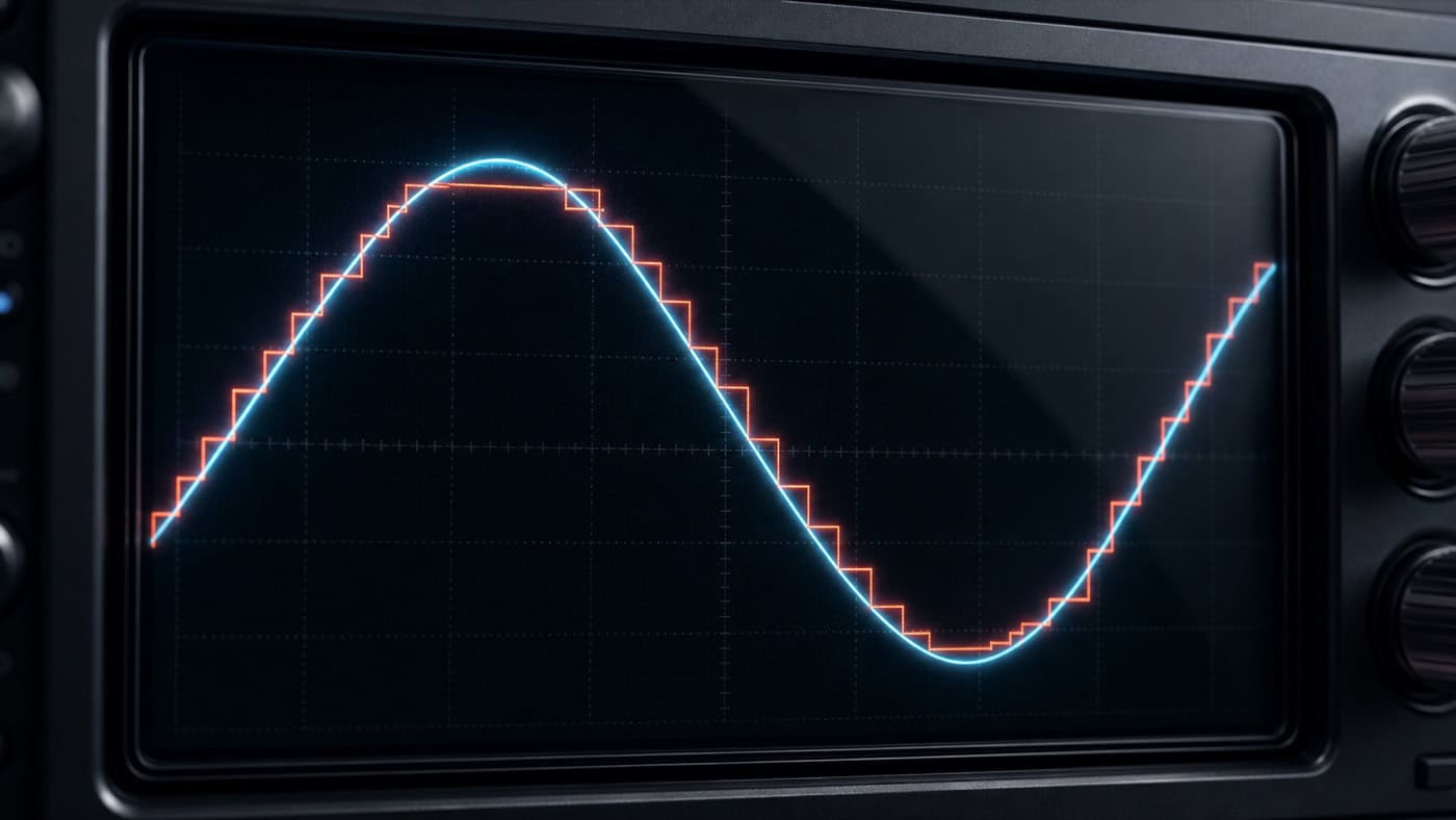 – Erreurs d'arrondi Quantification de la forme d'onde audio